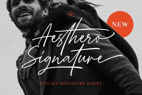 Aesthero: A Script Font That Elevates Brand Campaigns