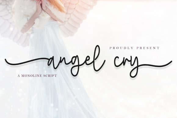Angel Cry: A Script Font with Soul and Style