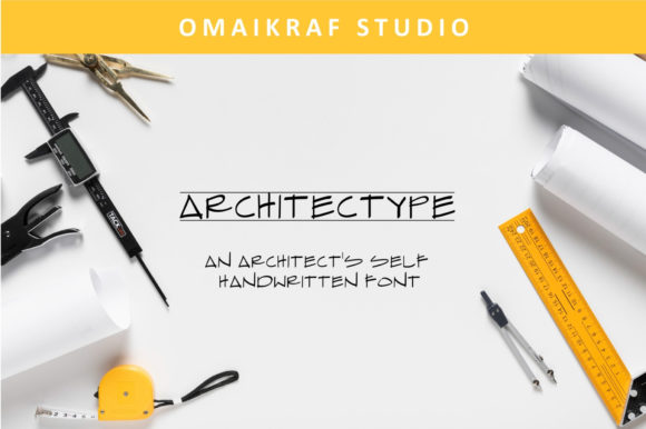 Architectype: A Handwritten Font with a Playful Edge