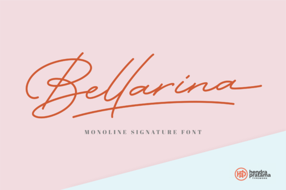 Bellarina: A Script Font for Elegant Editorial Design
