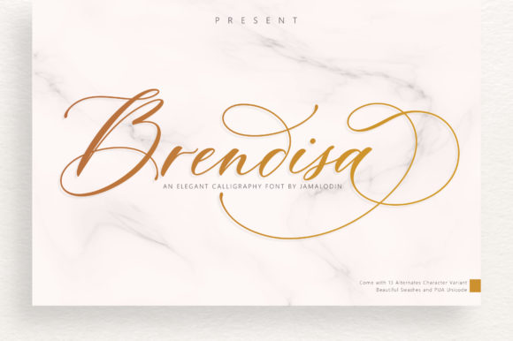 Brendisa: A Font That Breathes Life into Your Creative Projects
