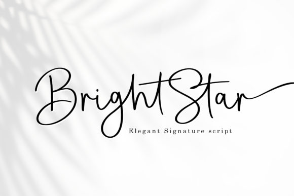 Bright Star: A Versatile Script Font for Digital Design