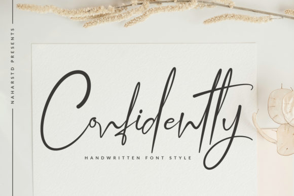 Confidently: A Script Font That Elevates Digital Design