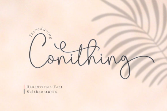 Conithing: The Font That Transformed My Brand