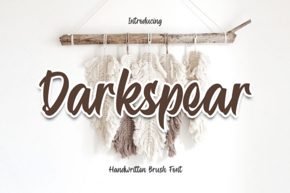Darkspear: A Versatile Handwritten Font for Creative Branding