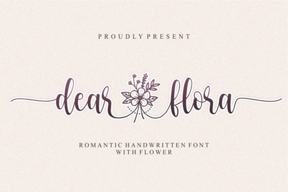 Dear Flora: A Font That Breathes Romance Into Editorial Design
