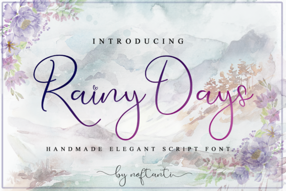 Enhance Your Brand with Rainy Days Script Font