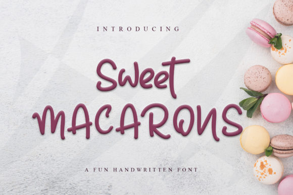 Font Choice That Matters: Sweet Macarons for Campaign Success