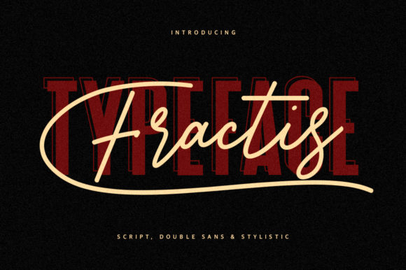 Fractis: A Bold Font for Digital Design