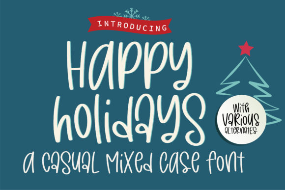 Happy Holidays: The Handwritten Font That Elevates Your Brand