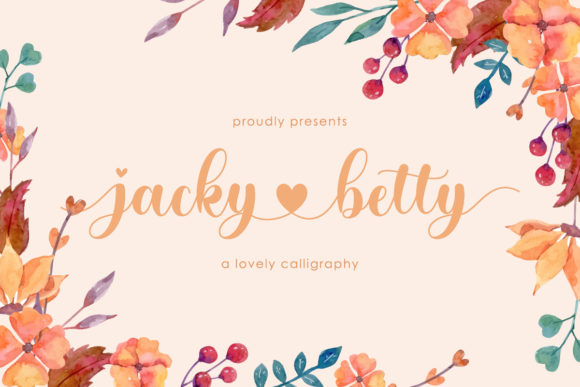 Jacky Betty: A Timeless Script Font for Digital Design