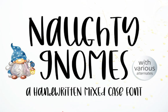 Naughty Gnomes: A Script Font for Web Design and Branding