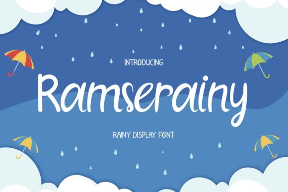 Ramserainy: A Handwritten Font for Modern Branding