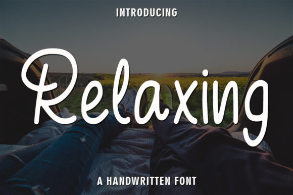Relaxing: A Handwritten Font for Digital Design