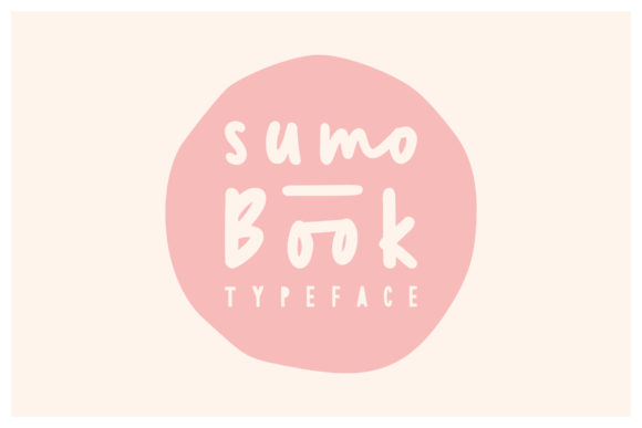 Sumo Book: A Font That Brings Handmade Magic to Every Design